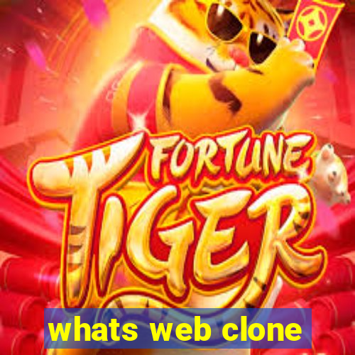 whats web clone